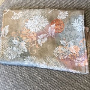 Cloth shower curtain. Standard size. Good condition. Sage green